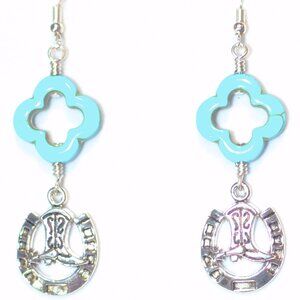 Southwest dangle earrings ED-12-019